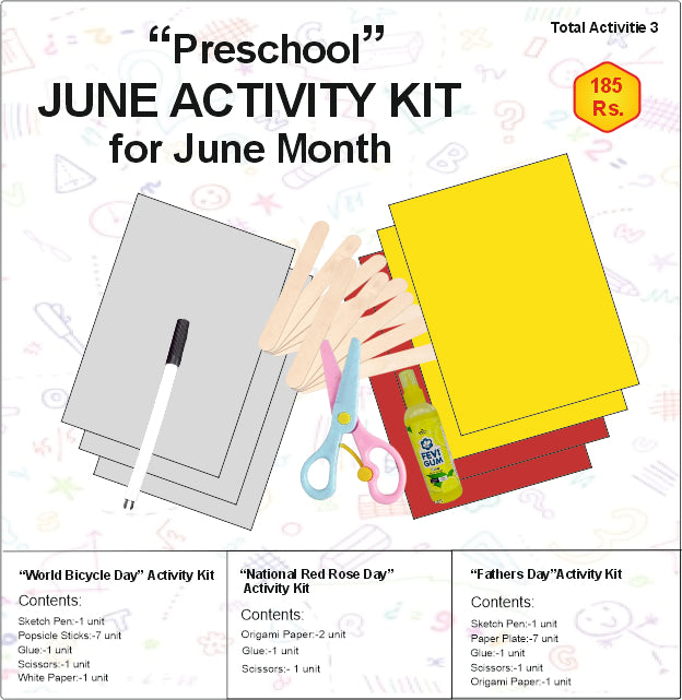 "Preschool" JUNE ACTIVITY KIT for June Month
