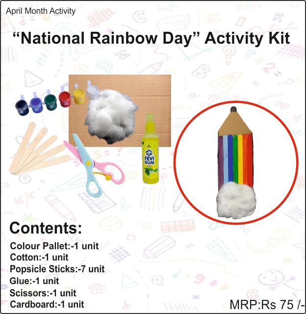 "National Rainbow Day" Activity Kit