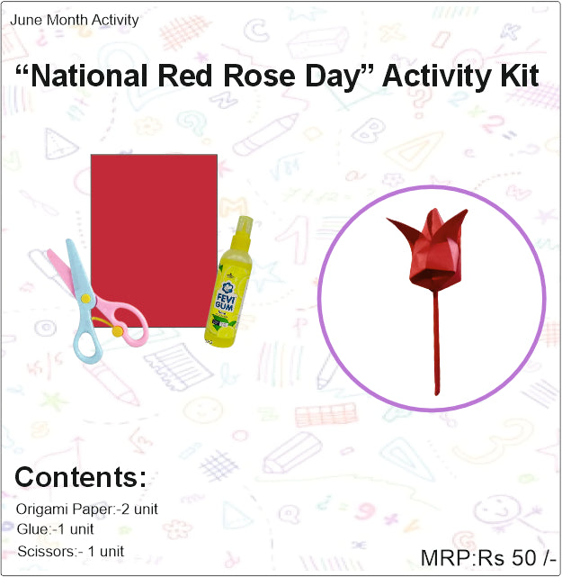 "National Red Rose Day" Activity Kit
