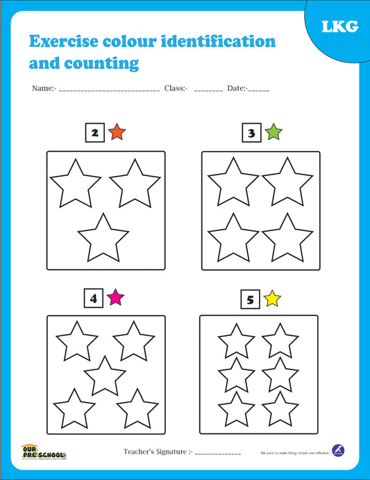 LKG Work Sheet